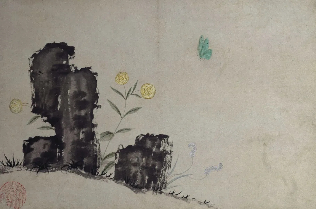  （明）文俶《花卉图册》，故宫博物院藏