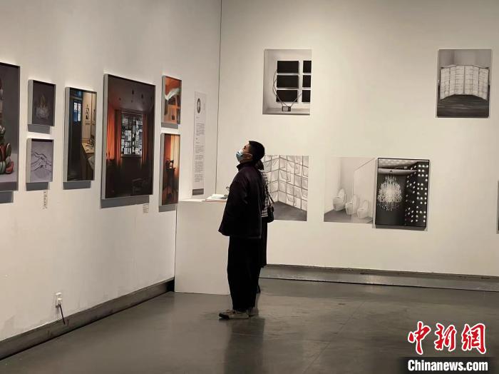 展览现场。　童笑雨 摄