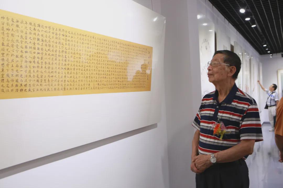 钟丽珍、张健仪书画作品展在黄连画家艺术村成功举行