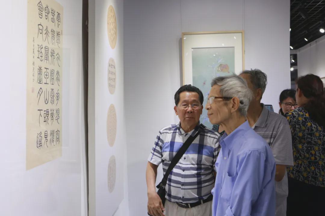 钟丽珍、张健仪书画作品展在黄连画家艺术村成功举行