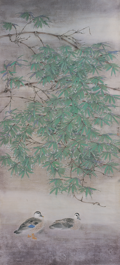 钟丽珍、张健仪书画作品展在黄连画家艺术村成功举行