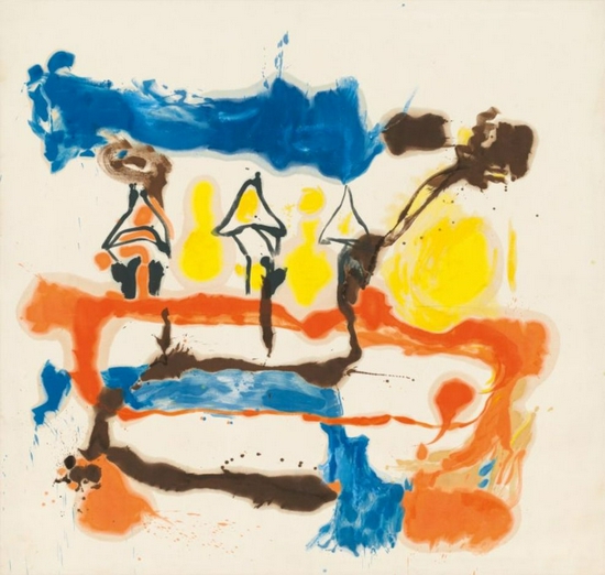 海伦·弗兰肯特尔，《寓言》，1961年