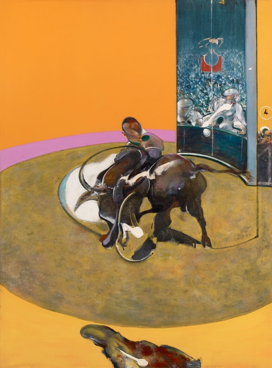 《斗牛士研究1号》（Study for Bullfight No。 1）， 1969 弗朗西斯·培根