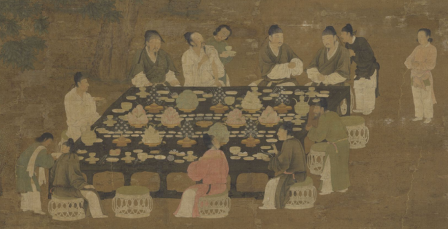 春宴图，画的居然不是春天？