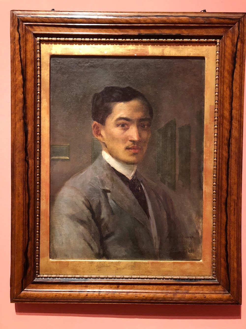 《何塞·黎刹》，胡安·卢纳，1891年，Luis Antonio and Cecile Gutierrez藏