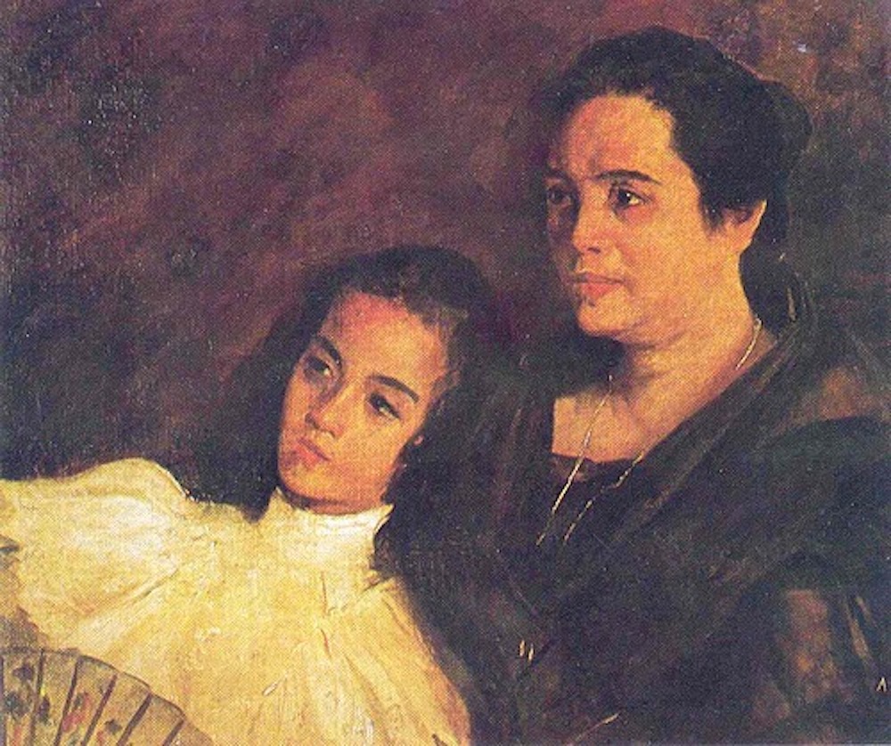 《Nena与Tinita》，胡安·卢纳，1897年，Paulino and Hetty Que藏