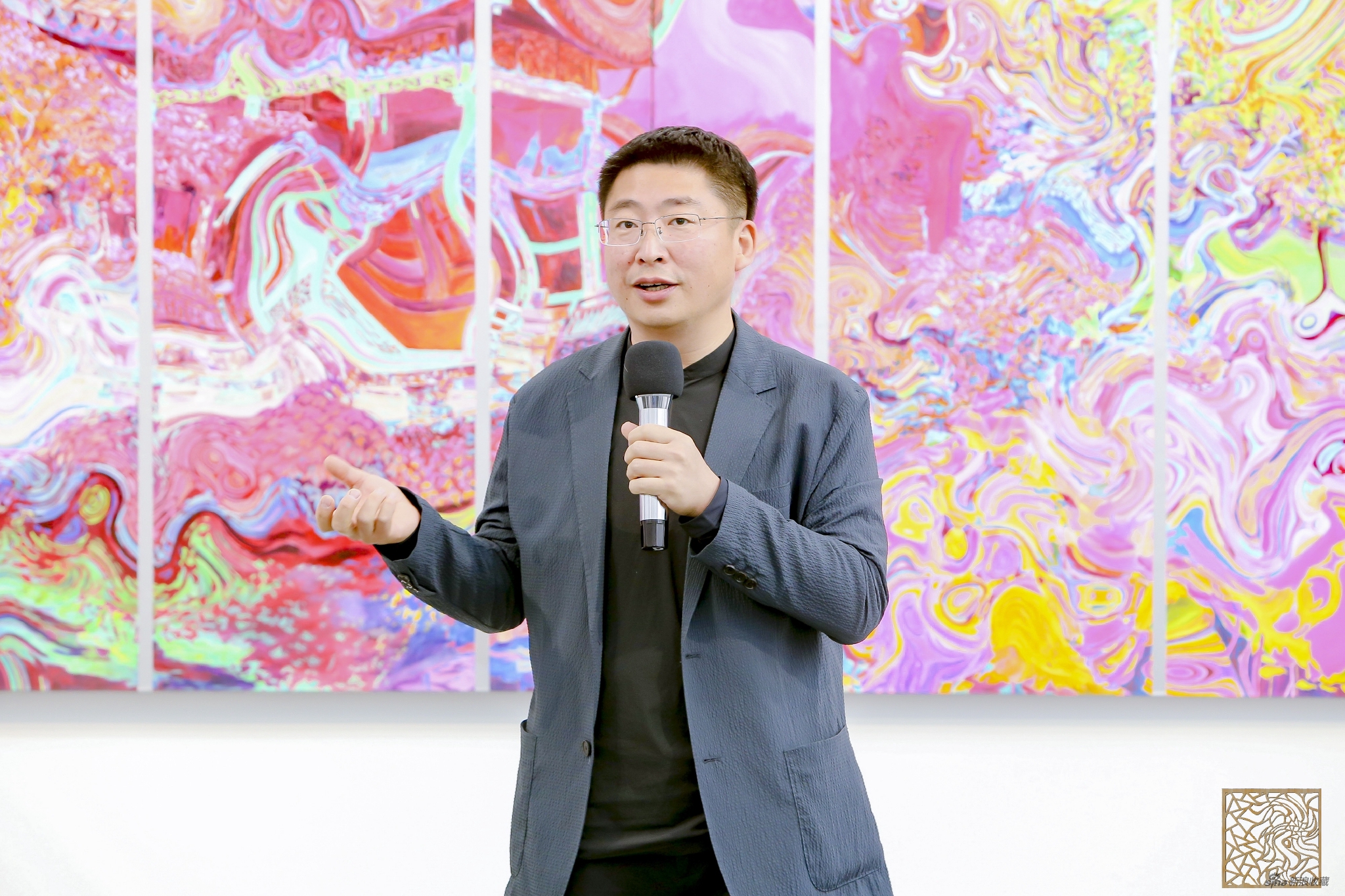 中央美术学院博士 副教授、硕士生导师、研究生院教学部主任、本次展览策展人葛玉君