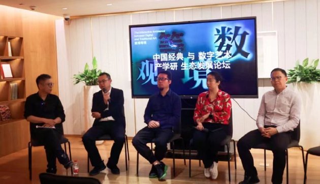 从左到右：方明、刘凯、王泊乔、叶璇、张元林