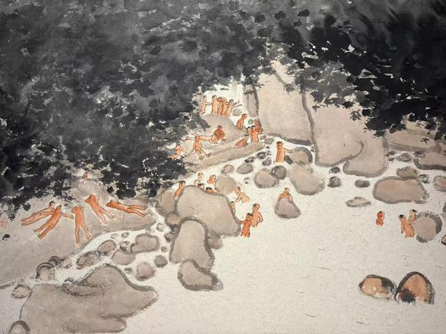 与古意相通的现代生活，“李学明中国画作品展”中国美术馆开幕