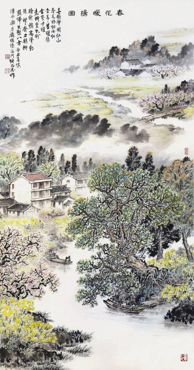 江风淮韵滋养蓬勃生机，三地书画作品联展登陆江苏省文化馆